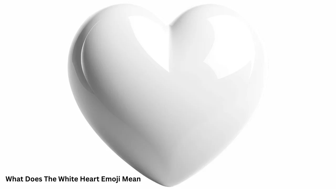 what does the white heart emoji mean