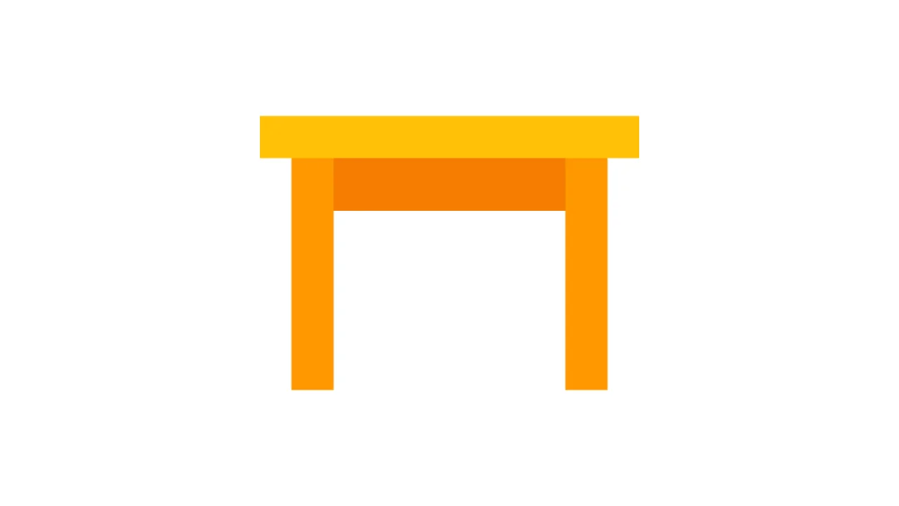 table emoji